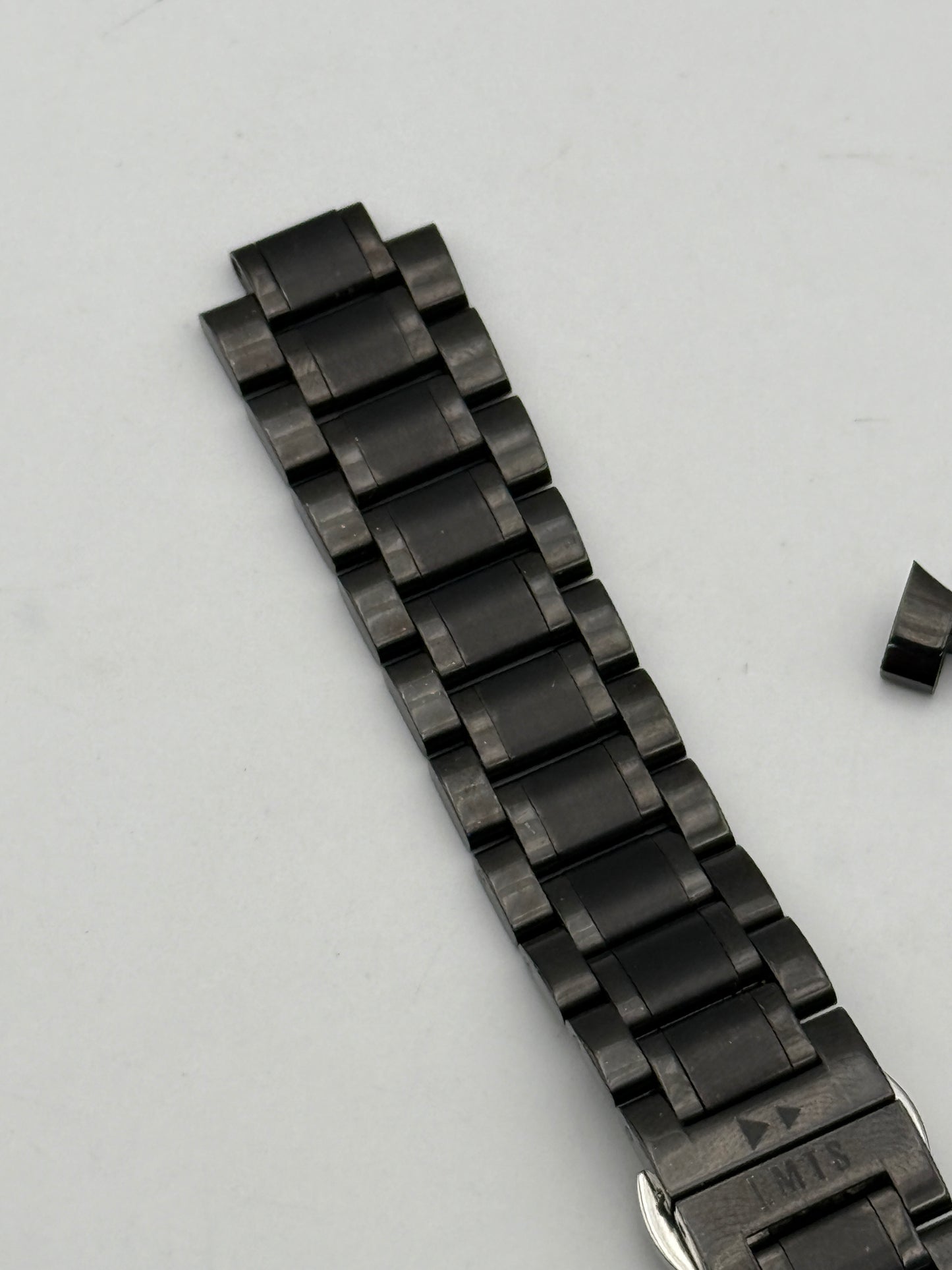 lmts 20mm black bracciale bracelet strap