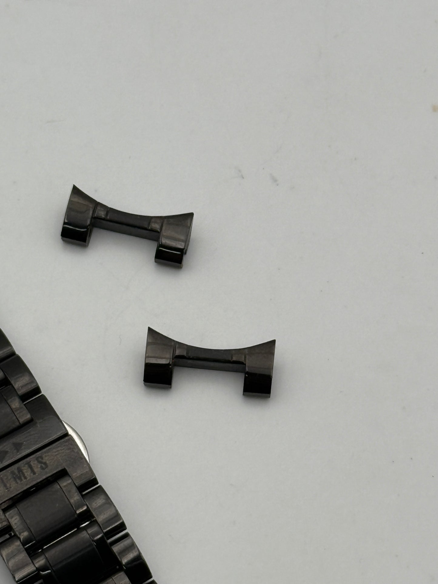 lmts 20mm black bracciale bracelet strap
