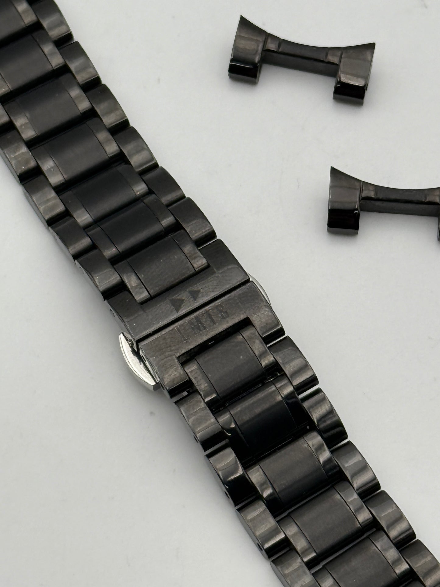 lmts 20mm black bracciale bracelet strap