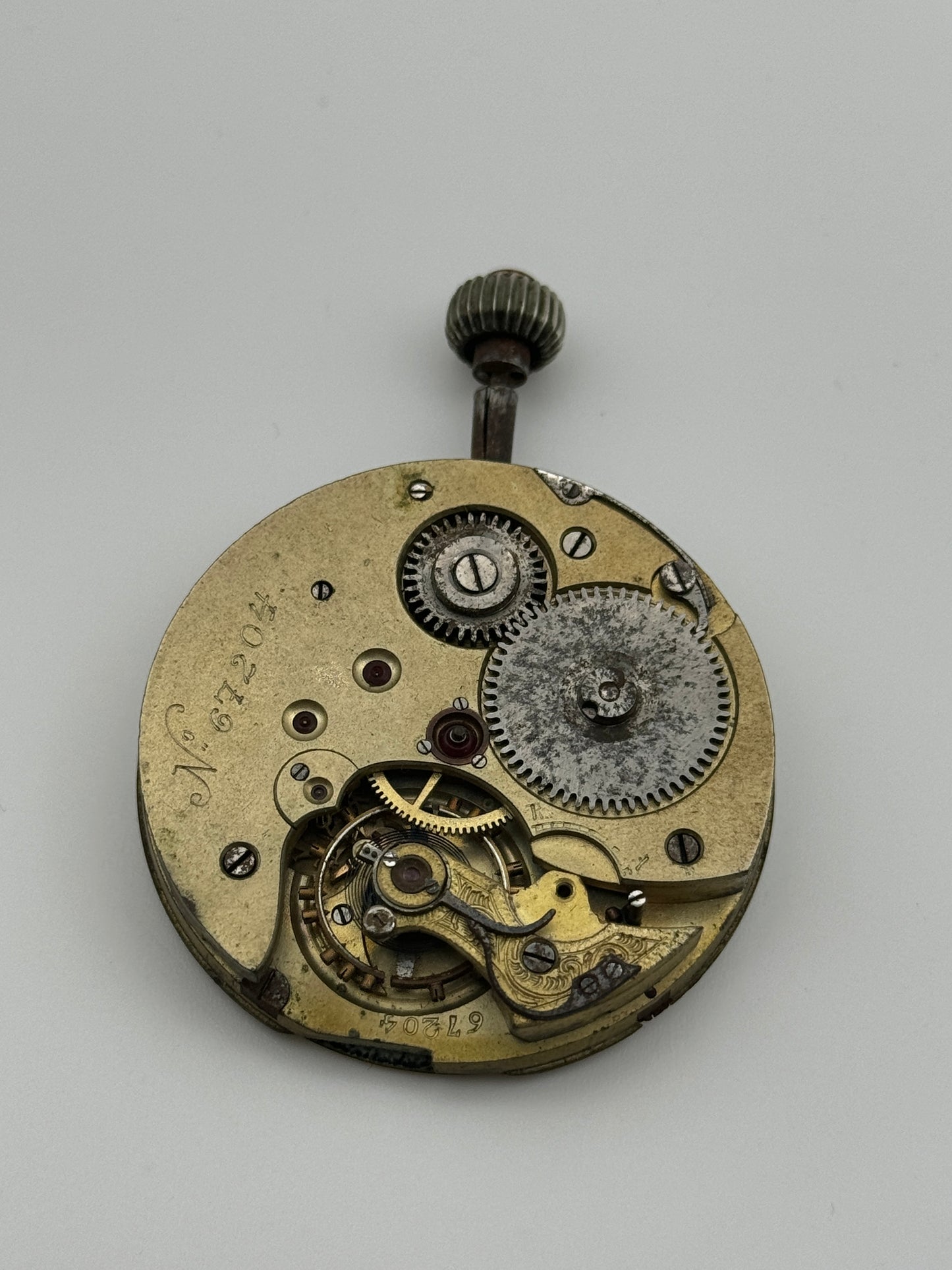 Anonimo pocket watch n.67204 45mm movement movimento