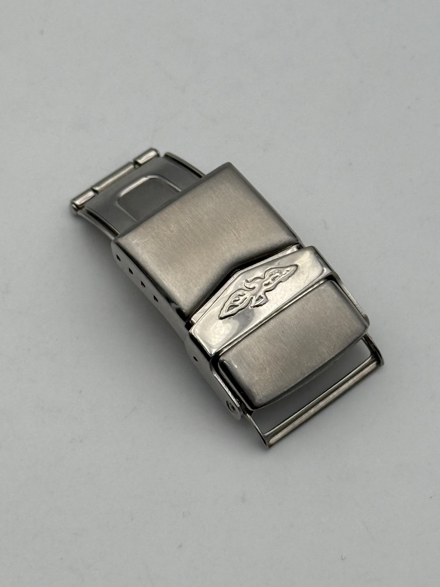 sector deployante vintage 18mm fibbia buckle