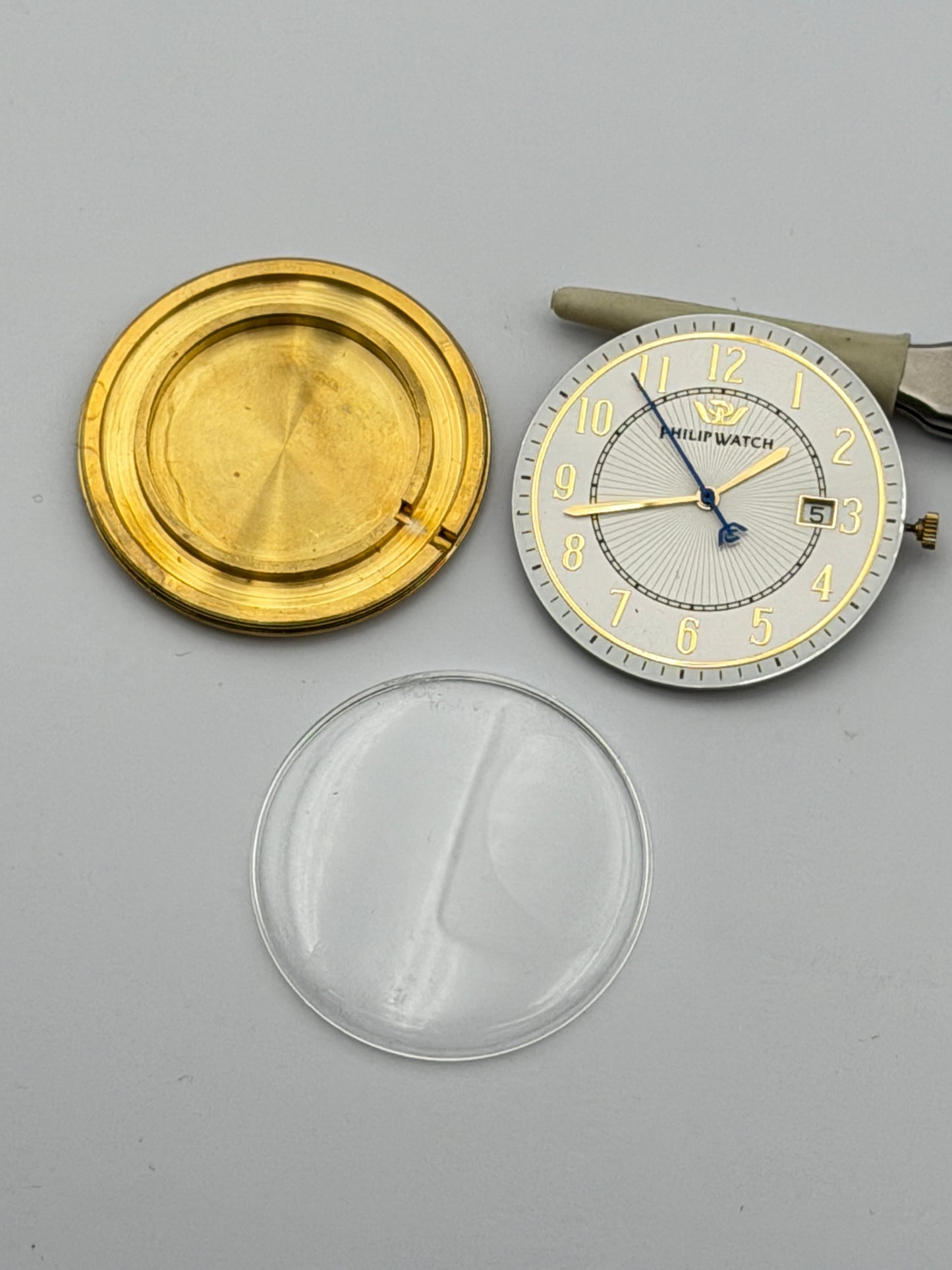 philip watch capsulette eta f06.111 quartz movement movimento