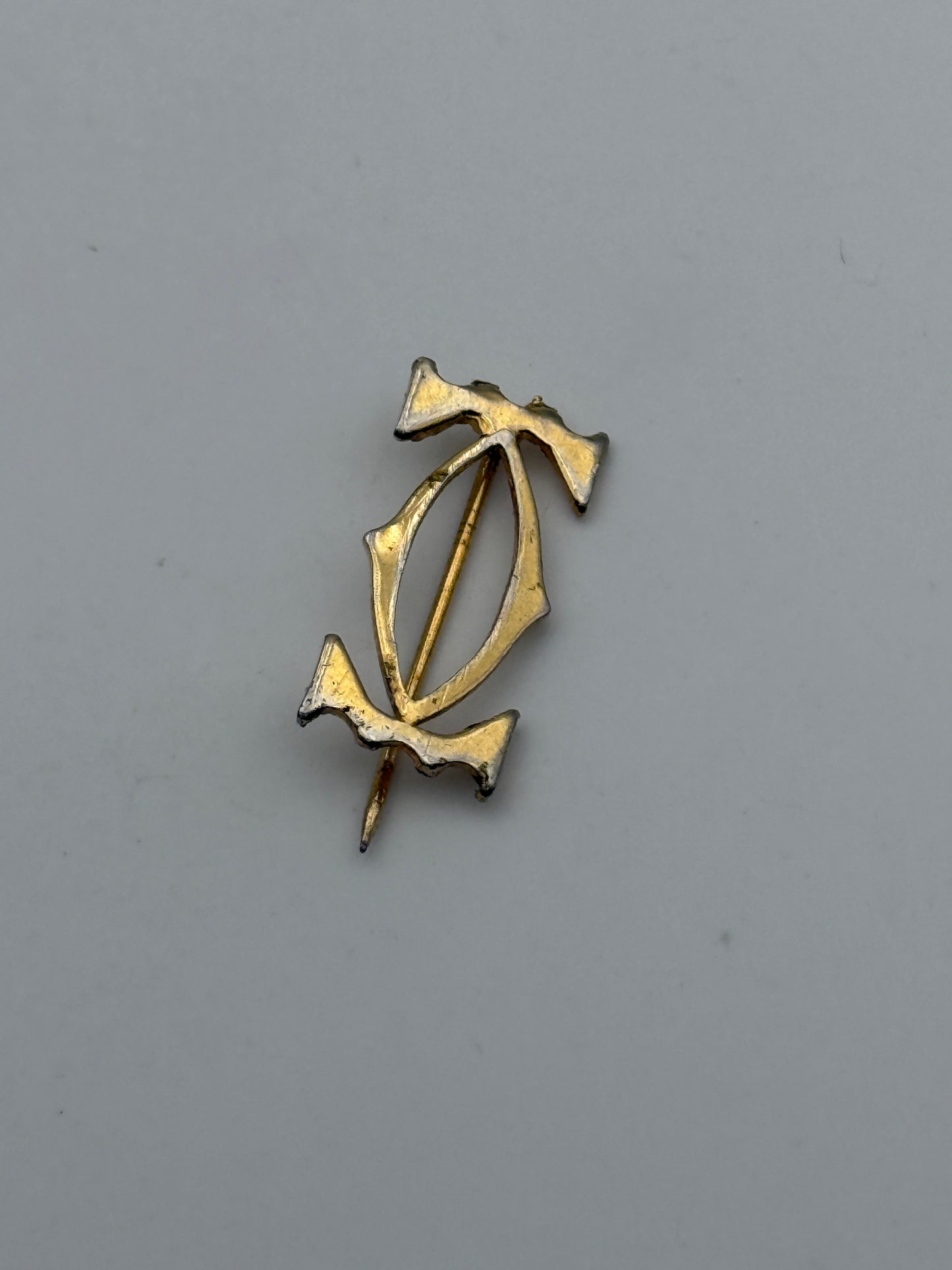 spilla pins cartier in argento silver