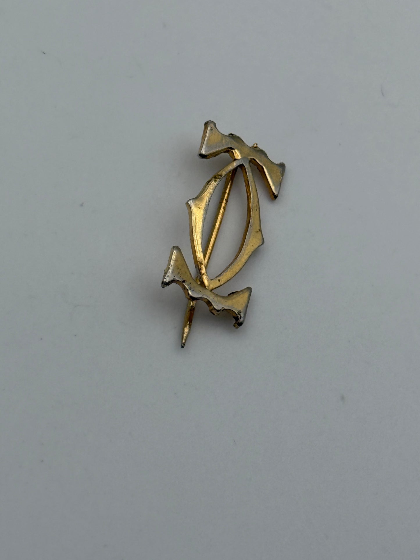 spilla pins cartier in argento silver