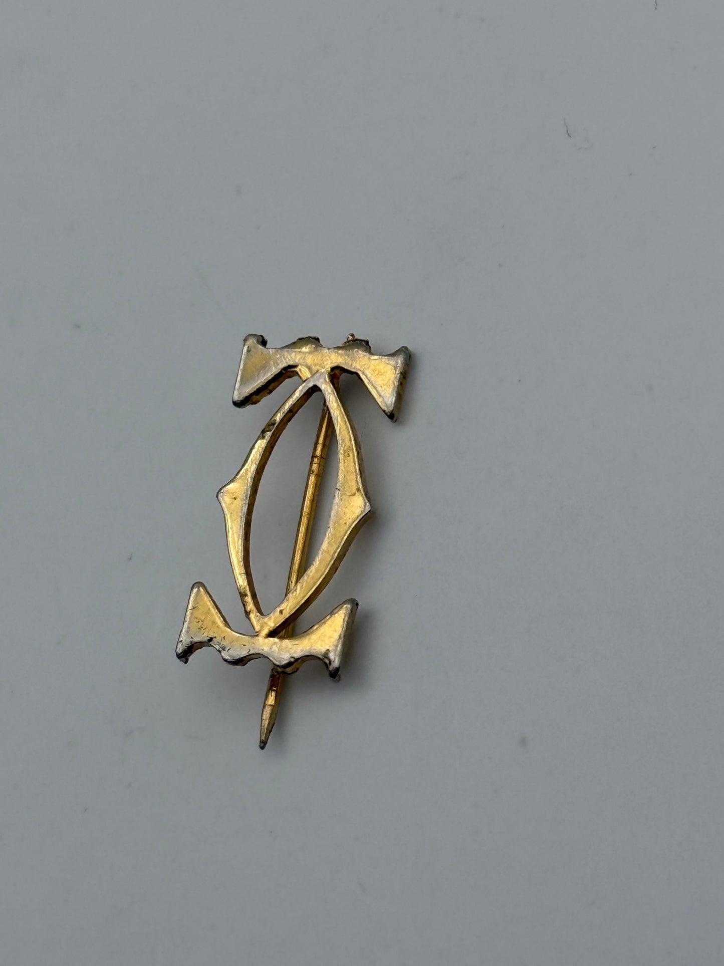 spilla pins cartier in argento silver