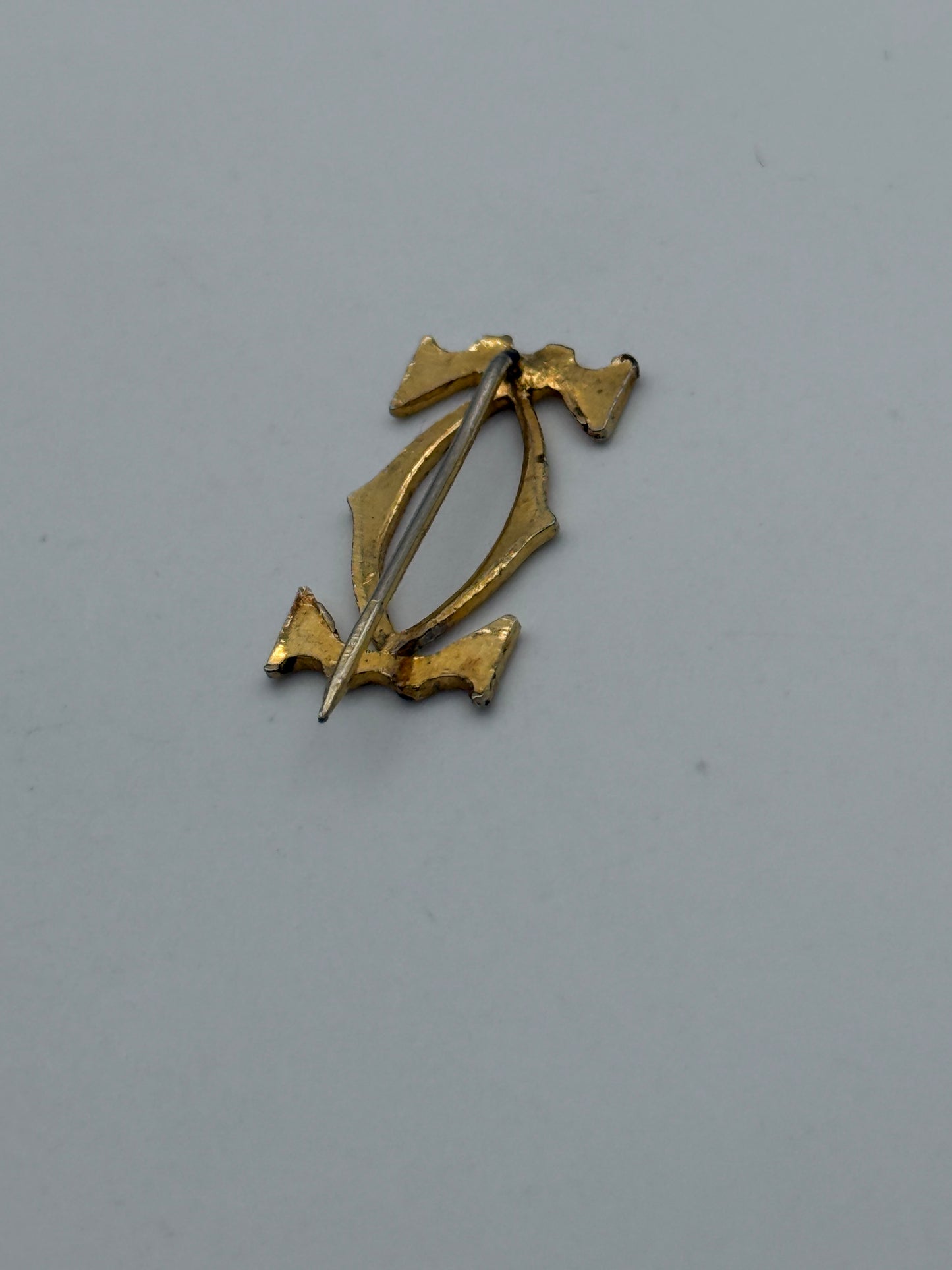 spilla pins cartier in argento silver