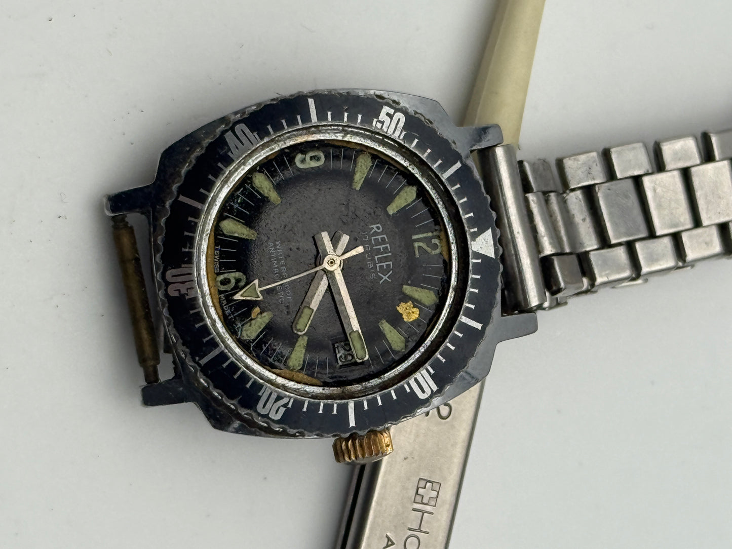 reflex diver 28mm watch vintage