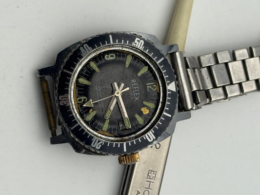 reflex diver 28mm watch vintage