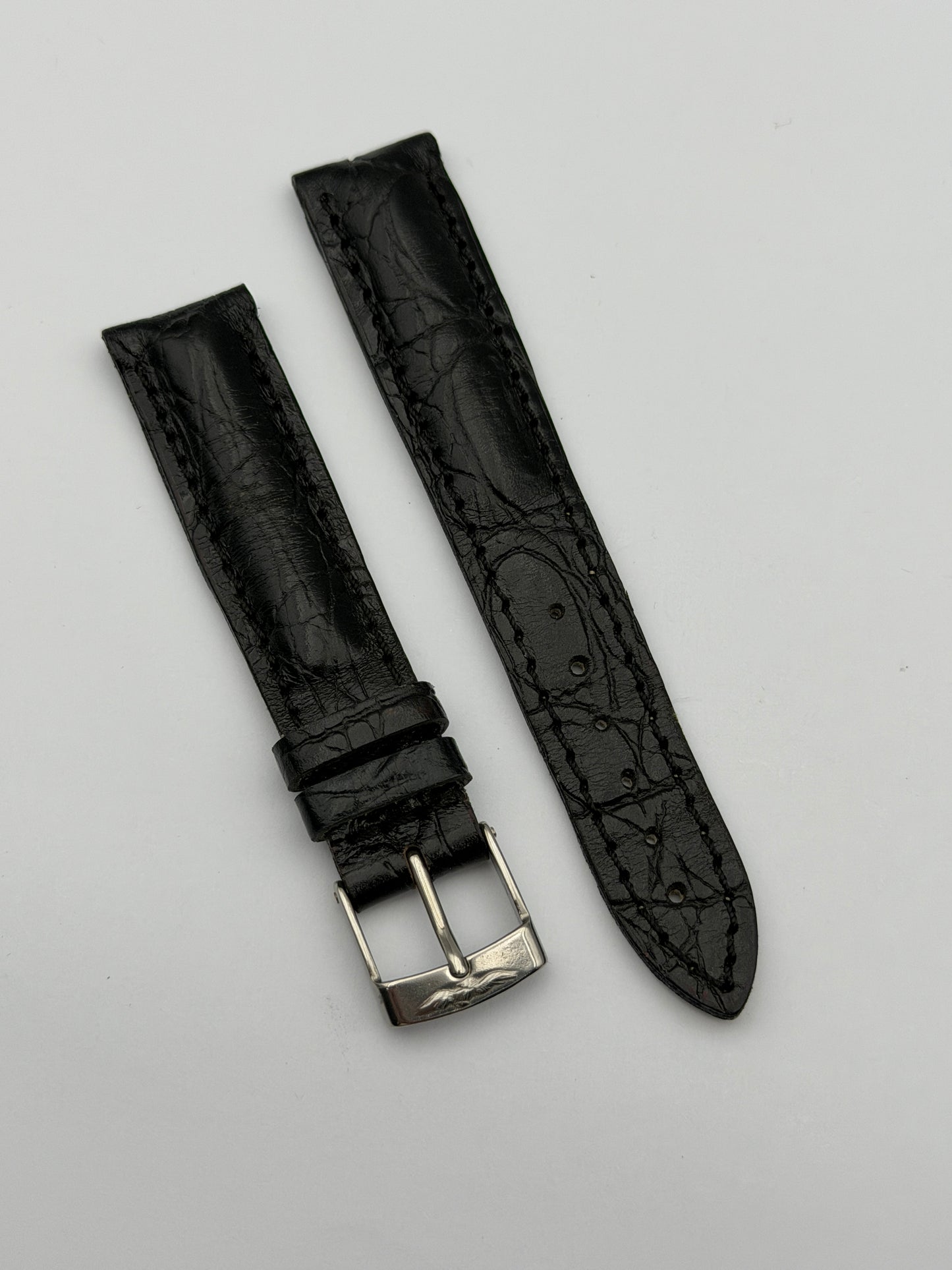 sector 18mm cinturino strap pelle leather