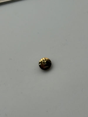 eberhard extrafort corona crown gold plated passo 120 6x2.5mm dustrpoof