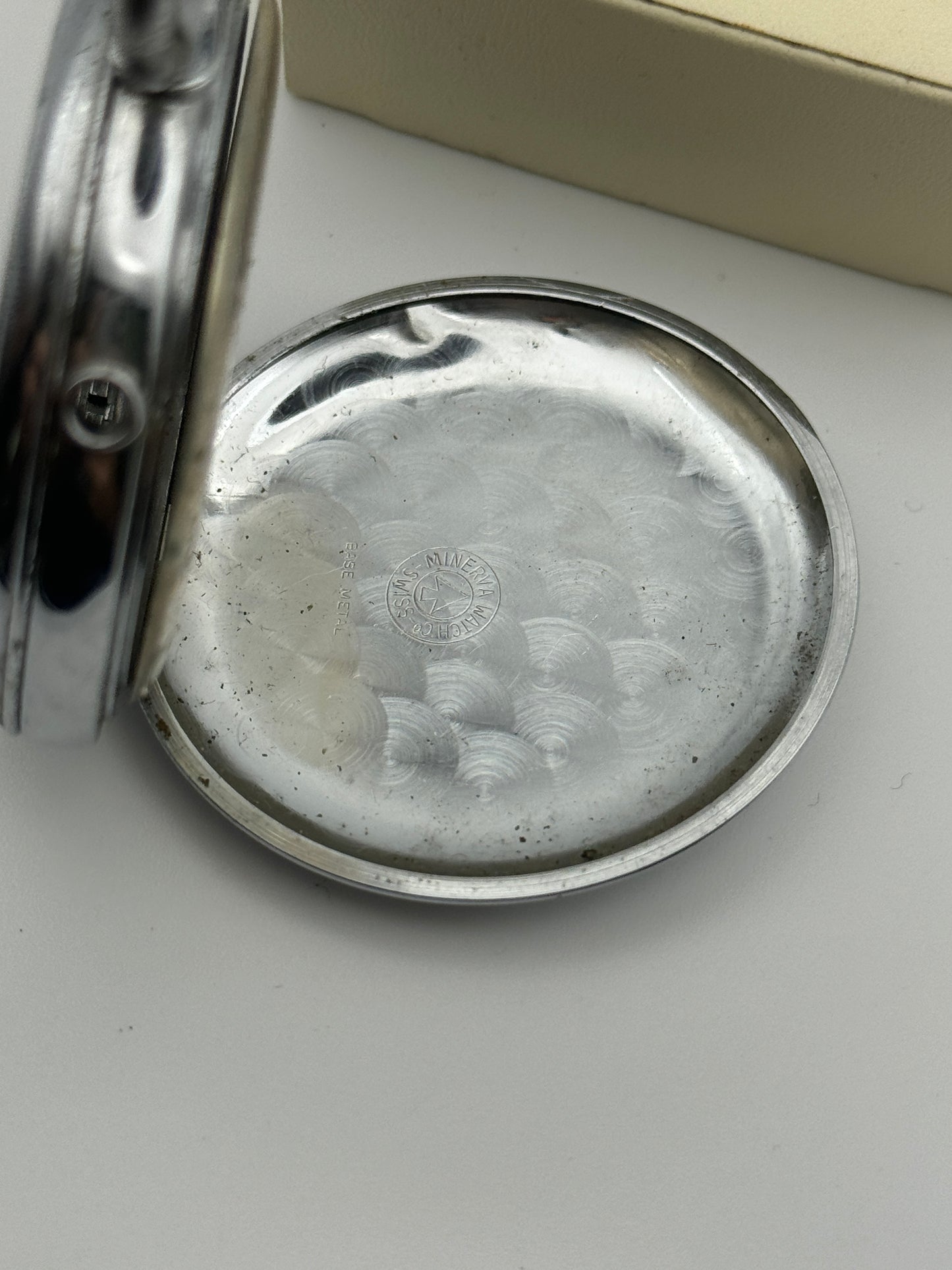 Minerva watch co swiss pocket watch cassa case 51mm