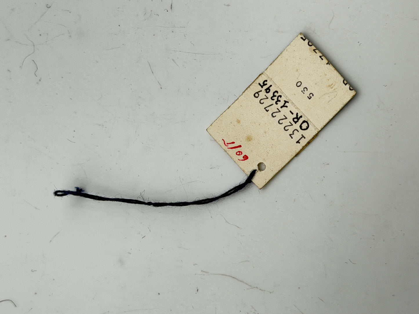 tag tissot cartellino vintage