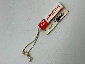 enicar tag cartellino vintage