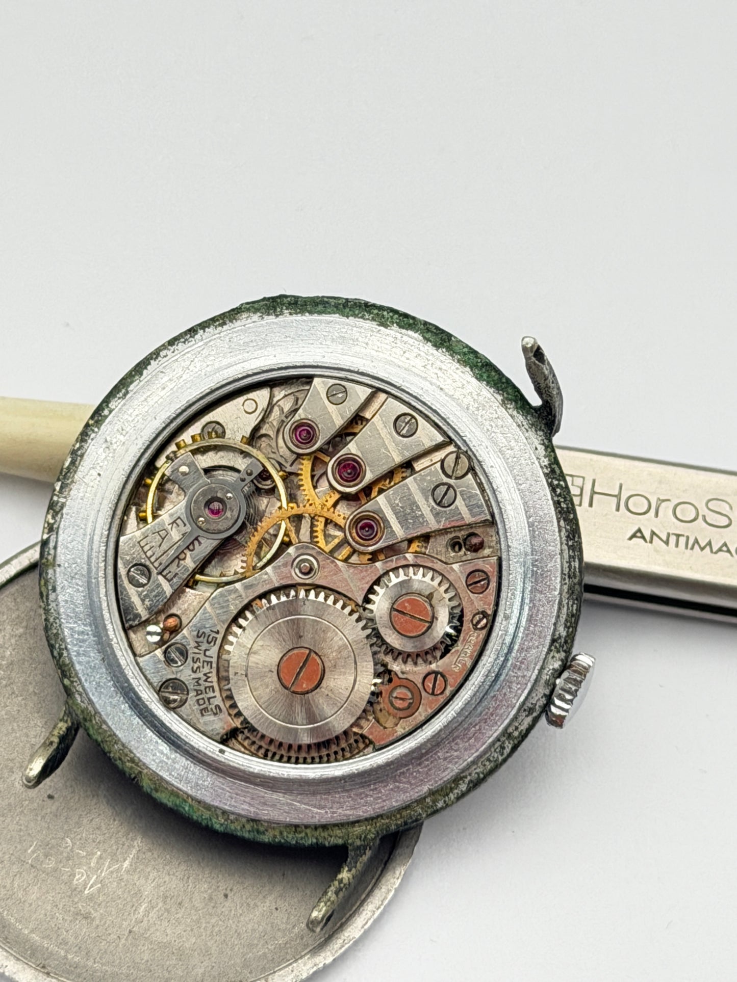 roamer manuale 33mm vintage watch