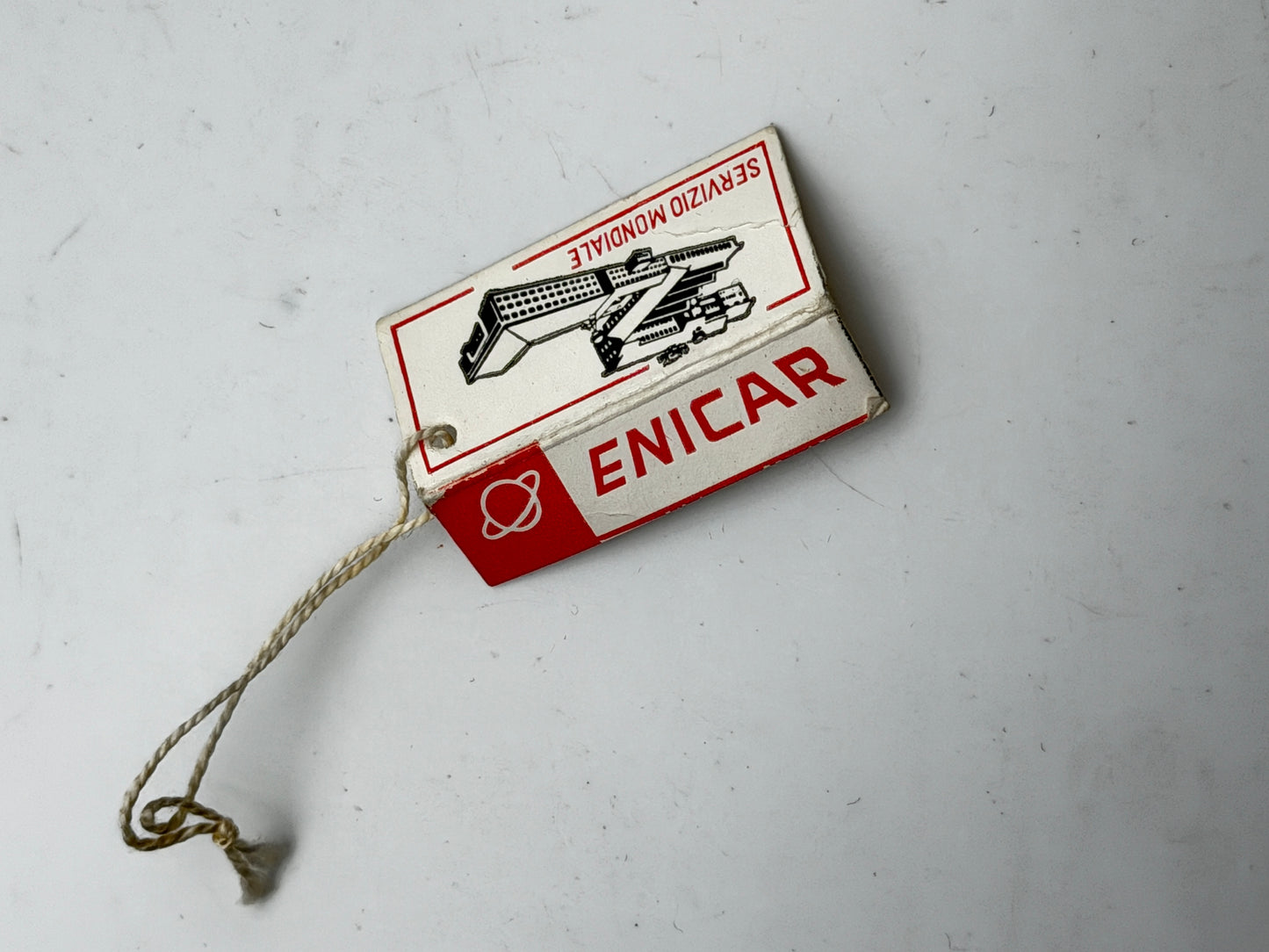 enicar tag cartellino vintage