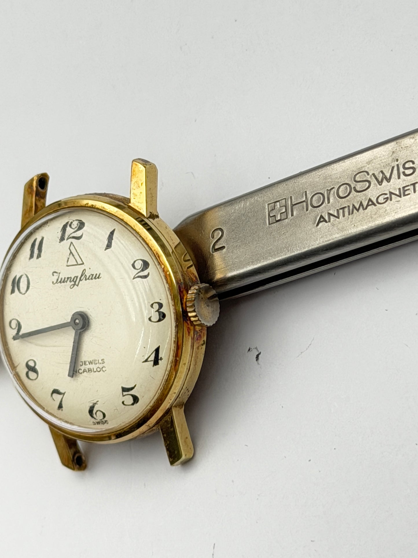 junghfrau 24mm vintage watch