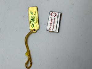 aureole tag cartellino vintage
