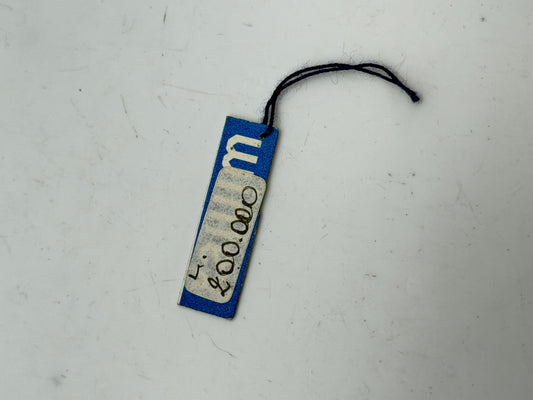 wintex tag cartellino vintage