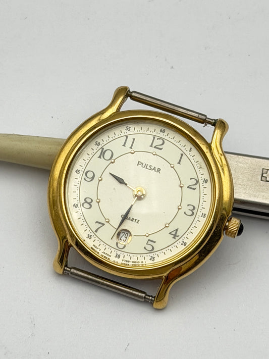 pulsar v789-0010 28mm watch vintage