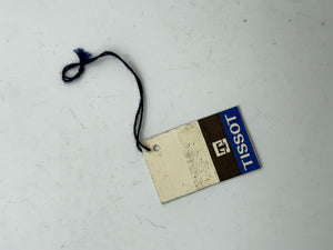 tissot   tag cartellino vintage