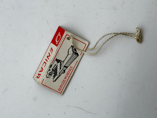 enciar tag cartellino vintage