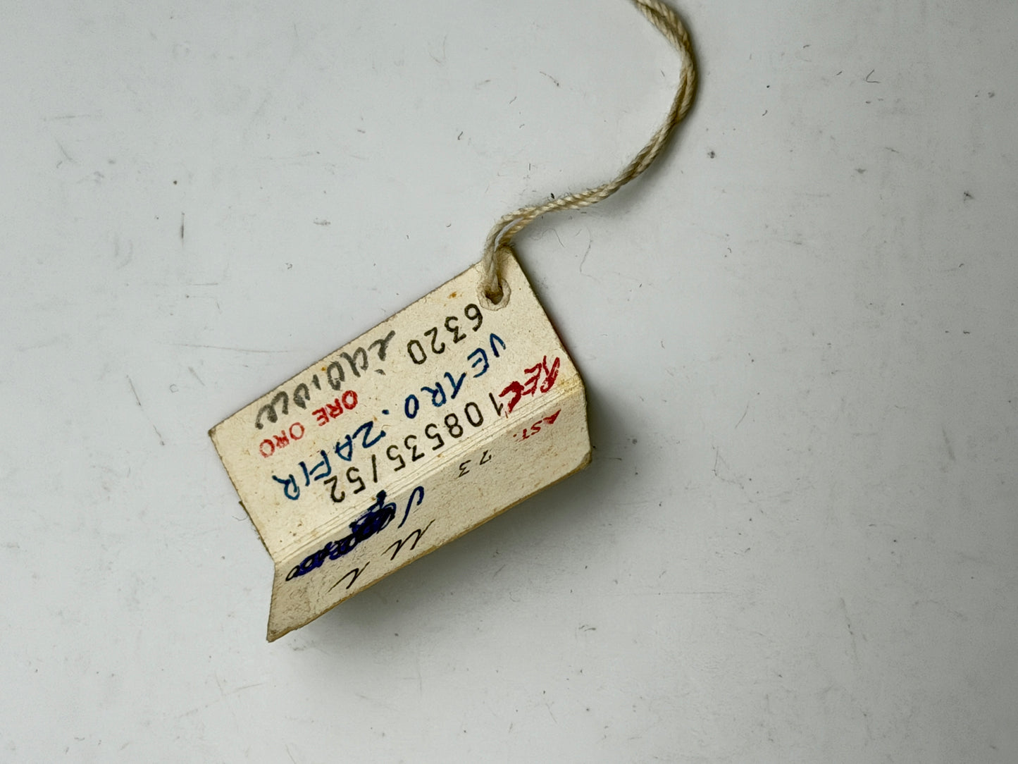 certina tag cartellino vintage