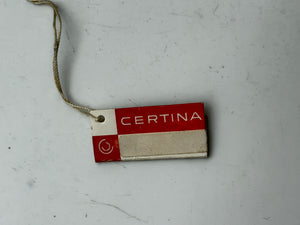 certina tag cartellino vintage