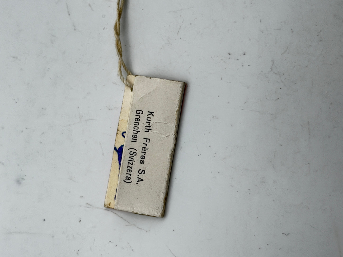 certina tag cartellino vintage
