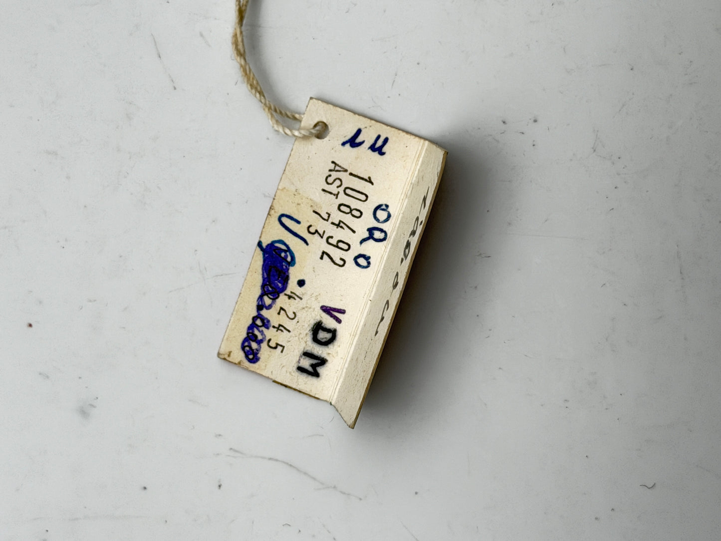 certina tag cartellino vintage
