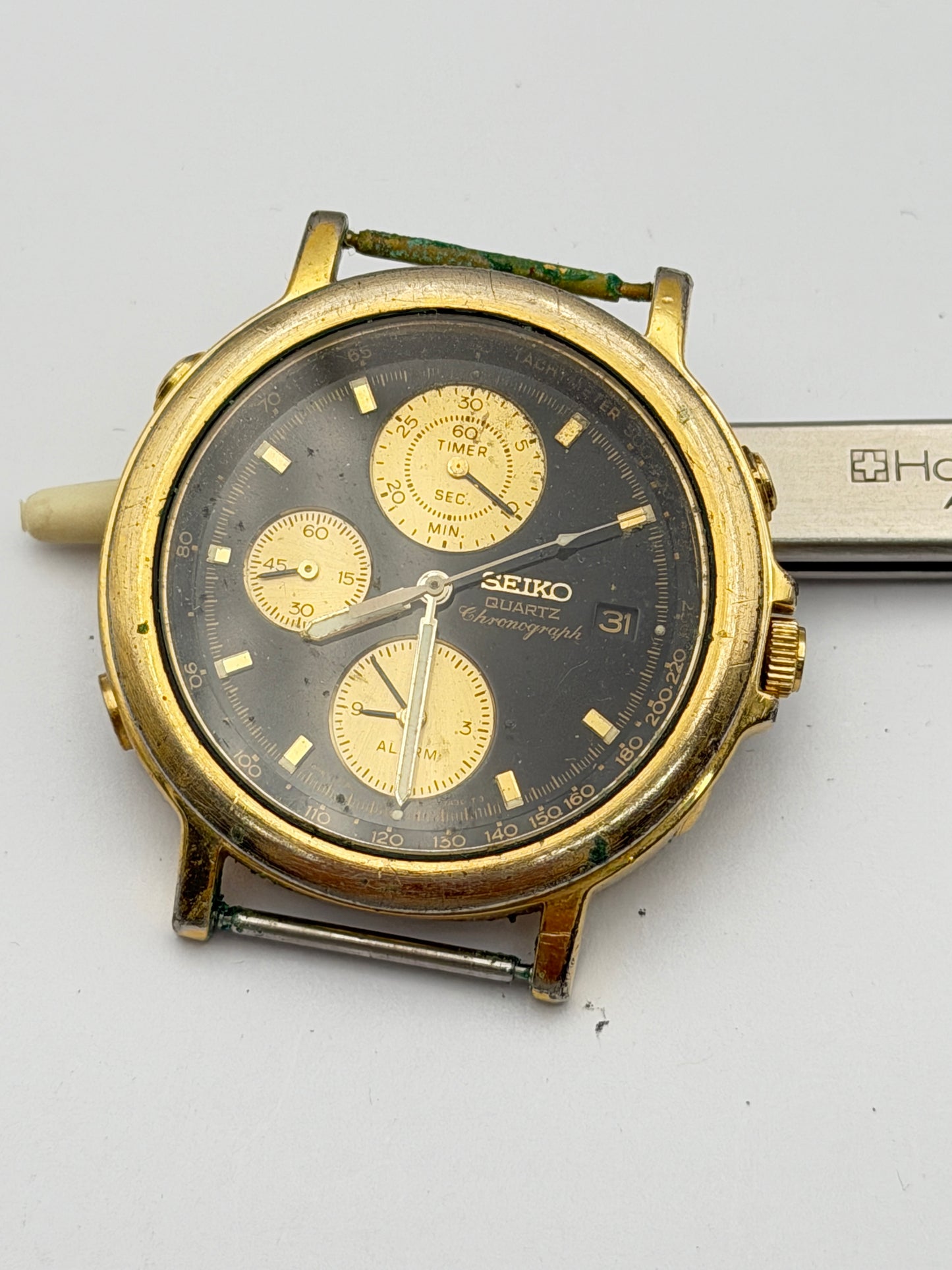 seiko chronogrpah 7t42-7a24 37mm