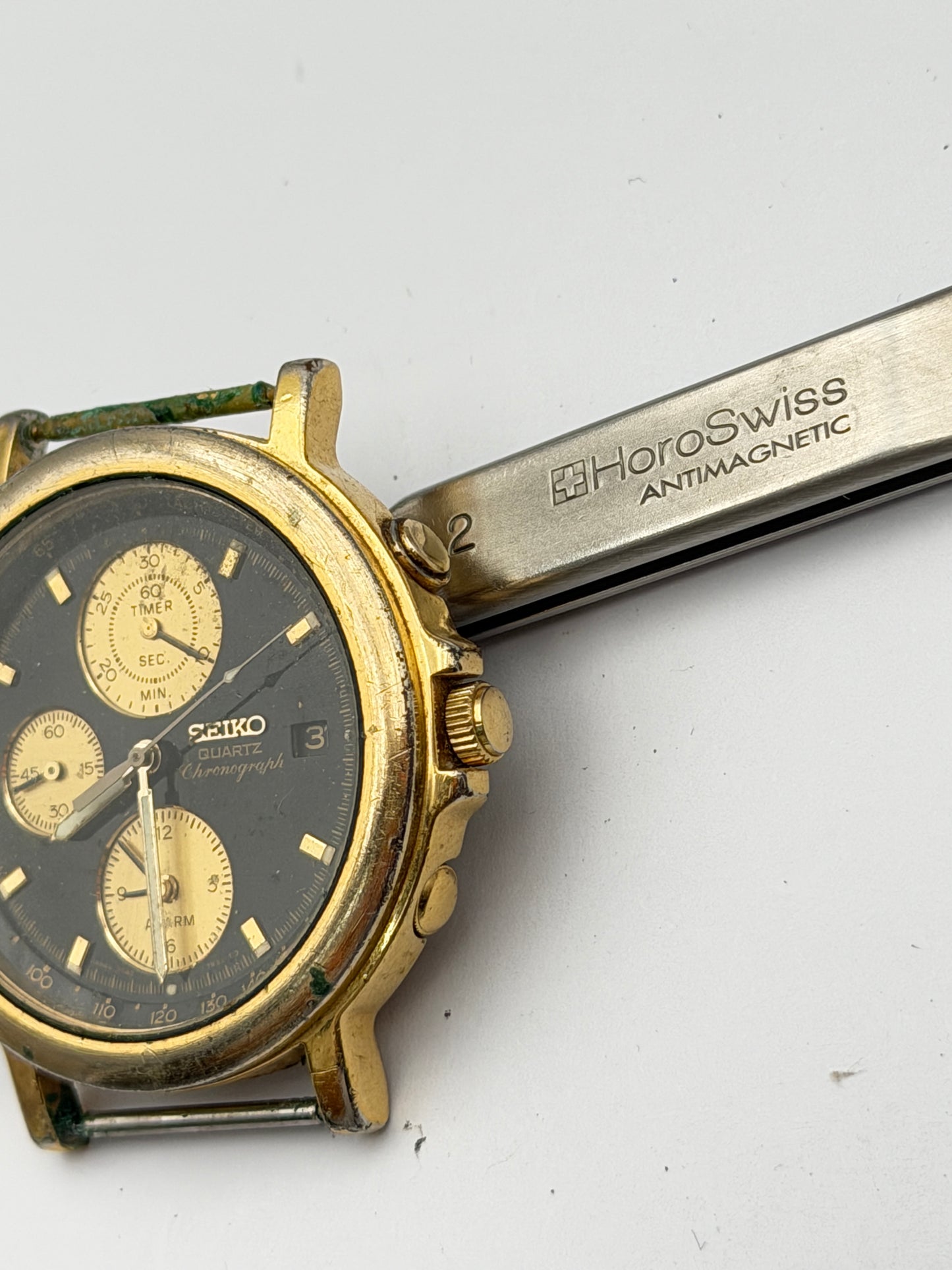 seiko chronogrpah 7t42-7a24 37mm