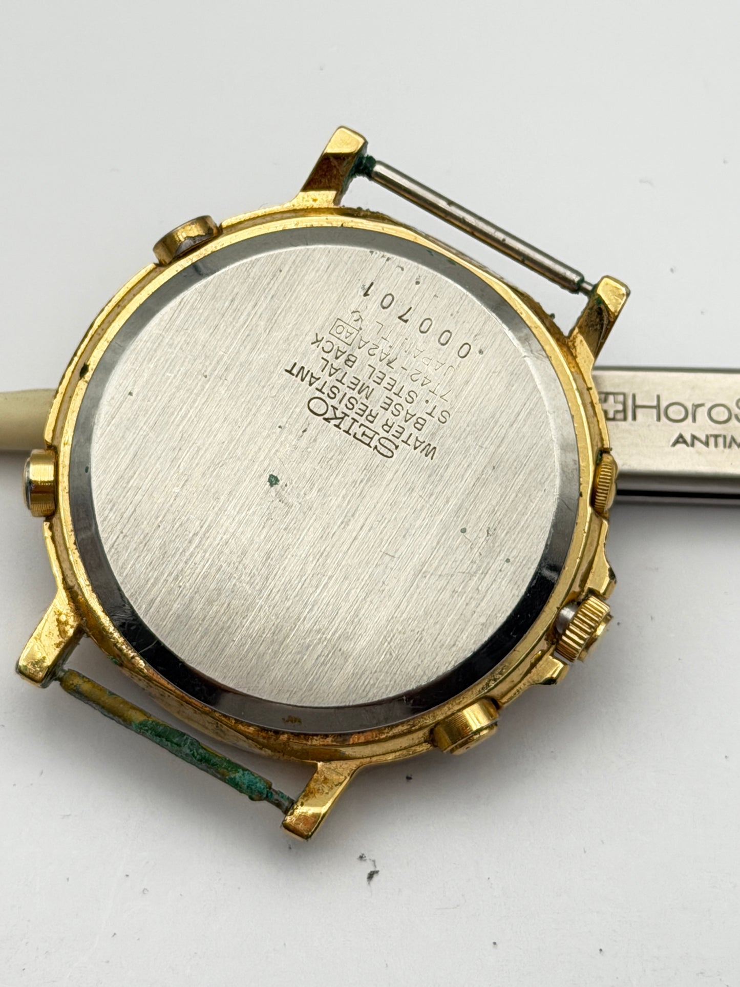 seiko chronogrpah 7t42-7a24 37mm