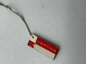 certina tag cartellino vintage
