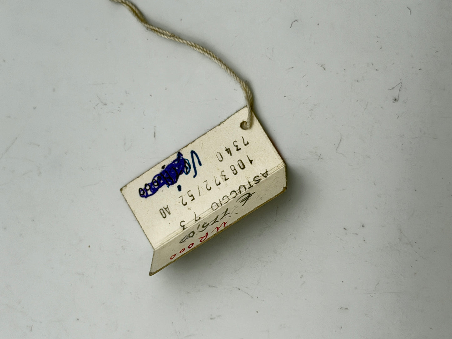 certina tag cartellino vintage