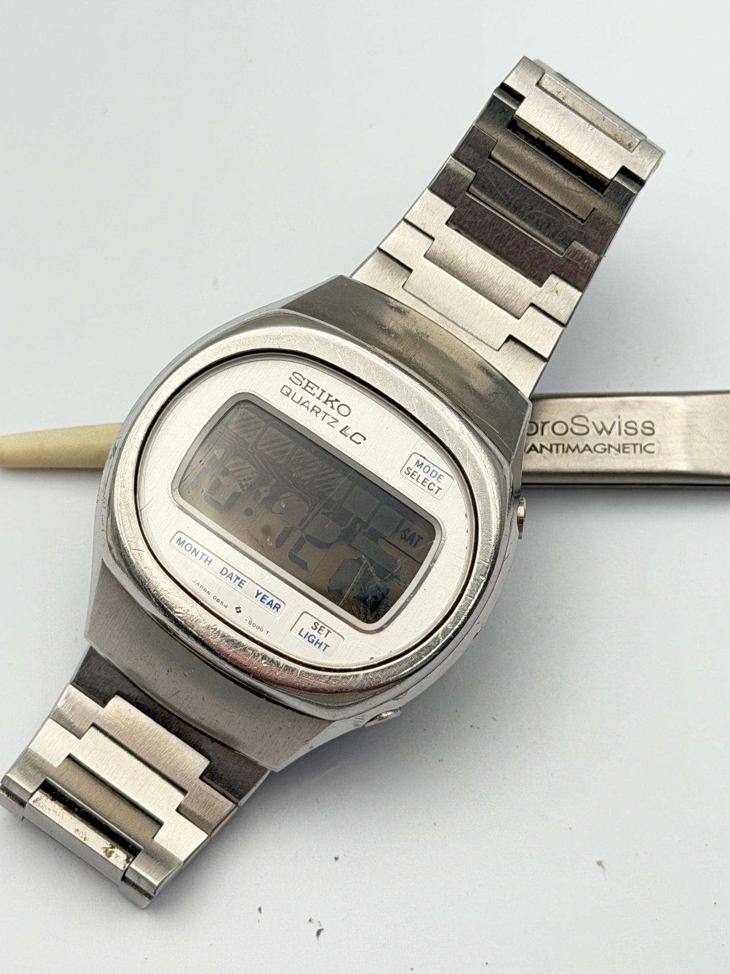 seiko quartz lc 0654-5000 38mm
