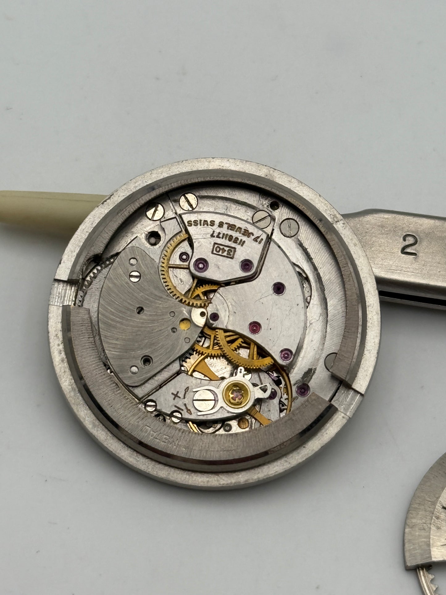 Longines 340 old automatic movement movimento