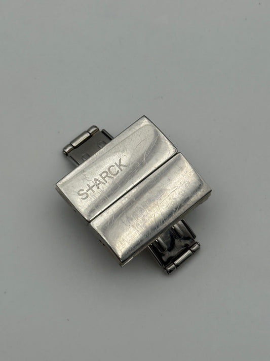 starck fossil 25mm deployante chiusura fibbia buckle