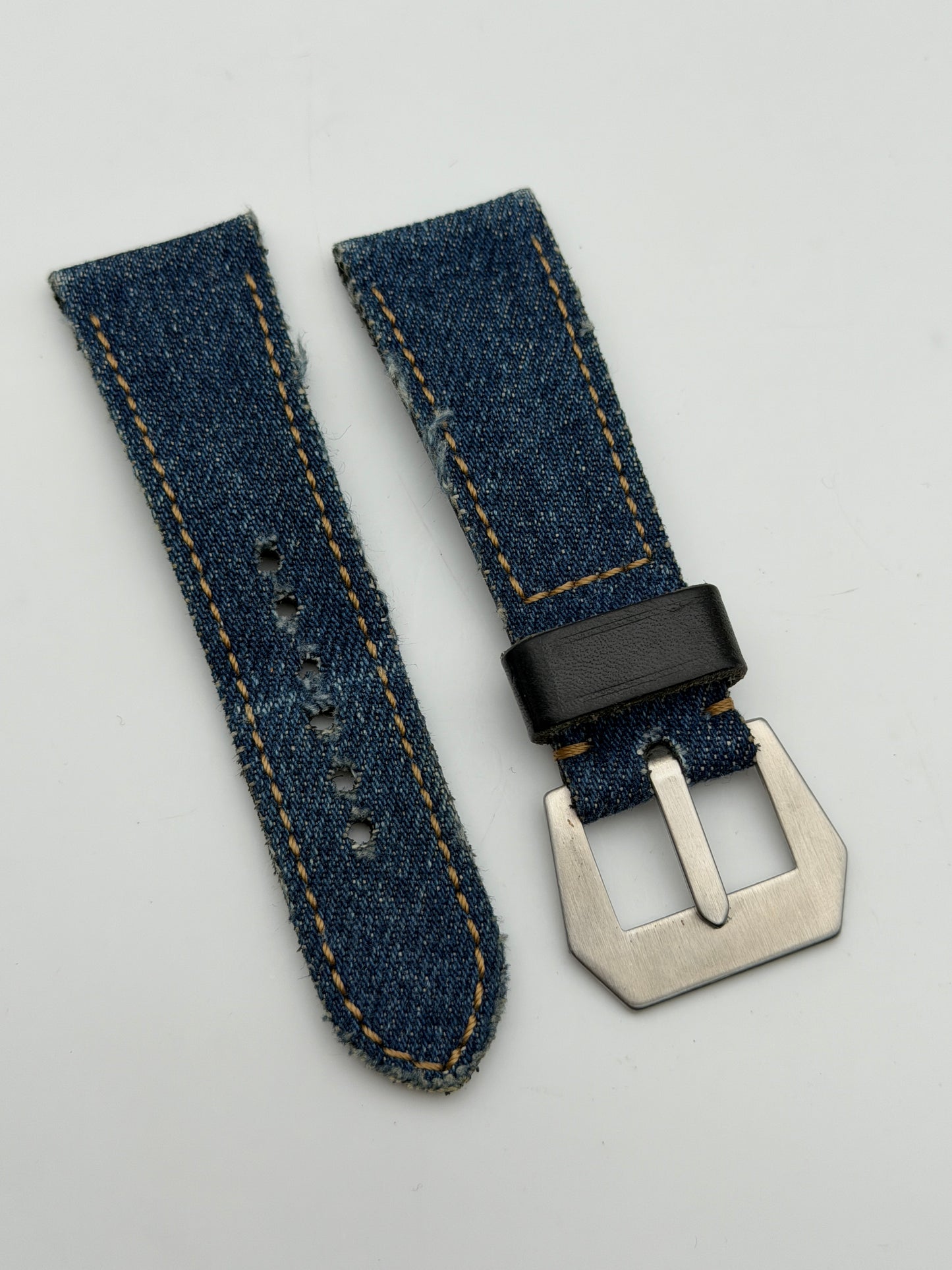 panerai 26mm cinturino strap pelle leather