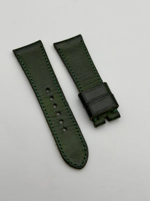 panerai 26mm cinturino strap pelle leather