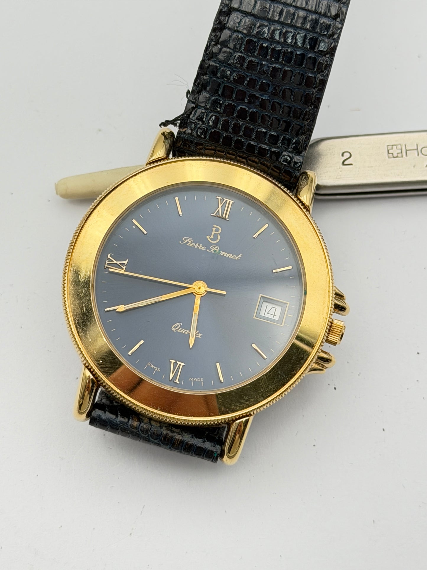pierre bonnet quartz swiss 37mm
