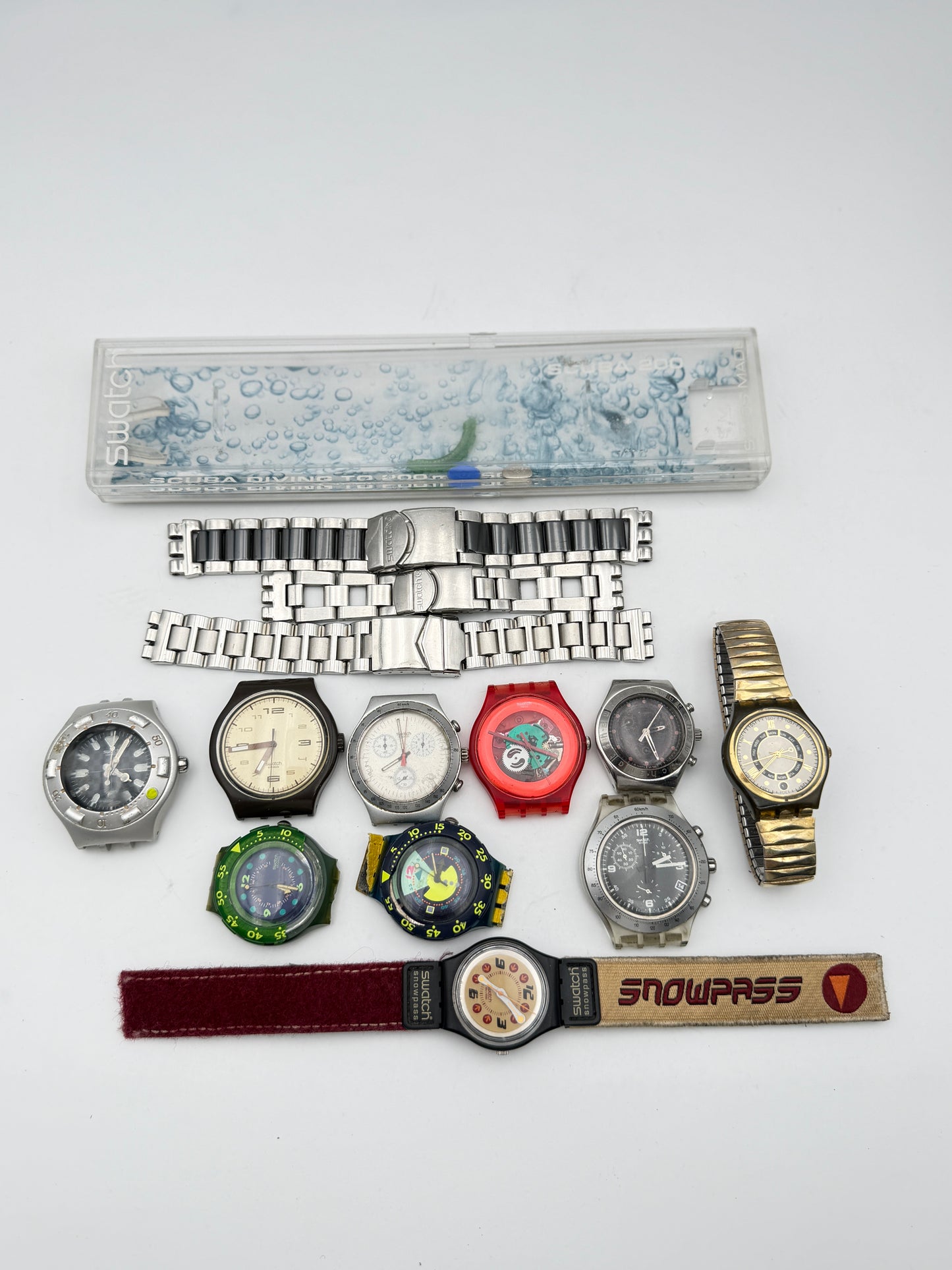 lotto swatch vintage swiss made lot