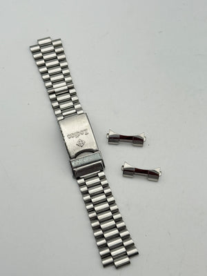 zodiac 20mm diver's automatic 206,20,35 bracciale bracelet steel cinturino strap