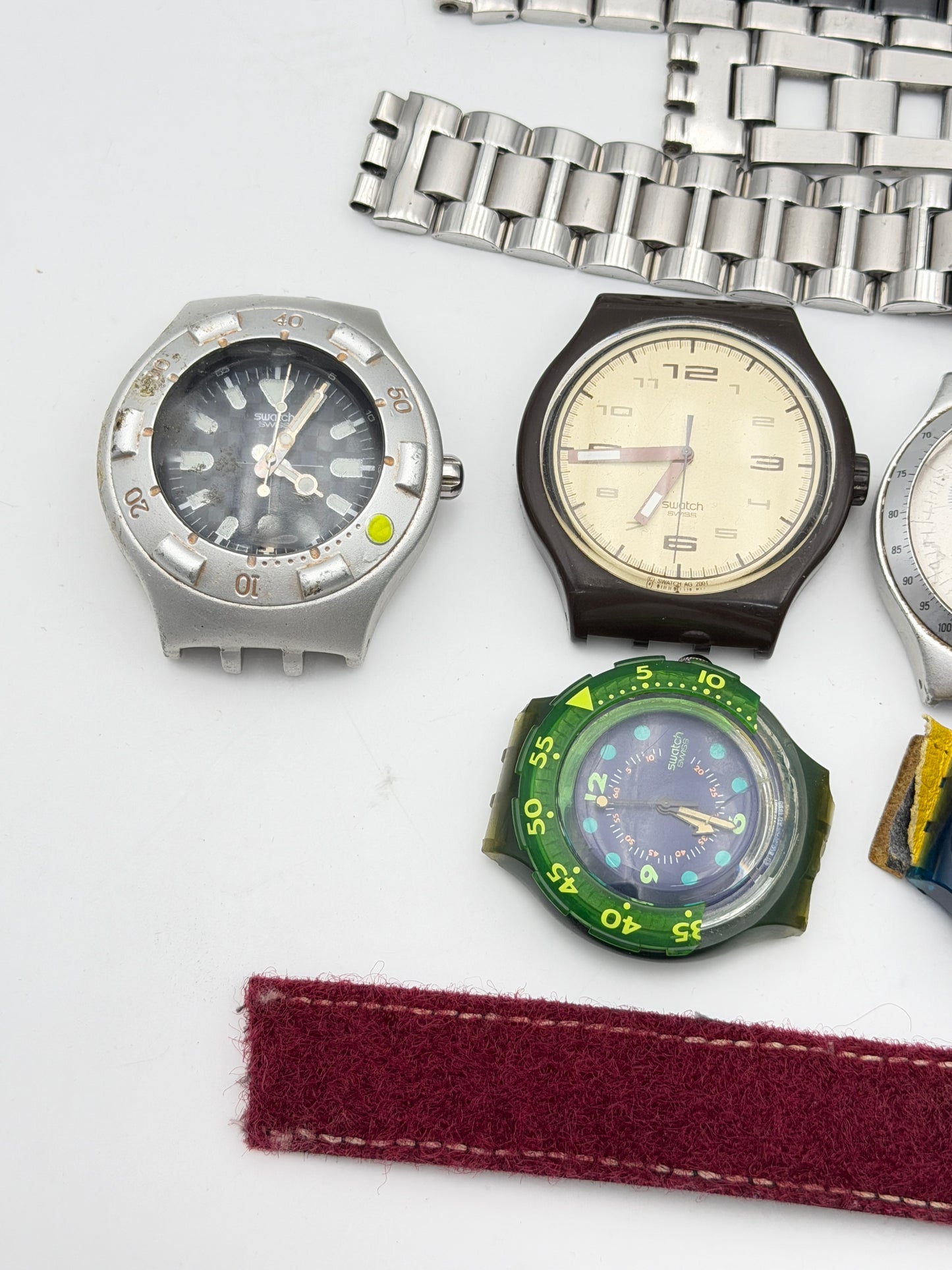 lotto swatch vintage swiss made lot