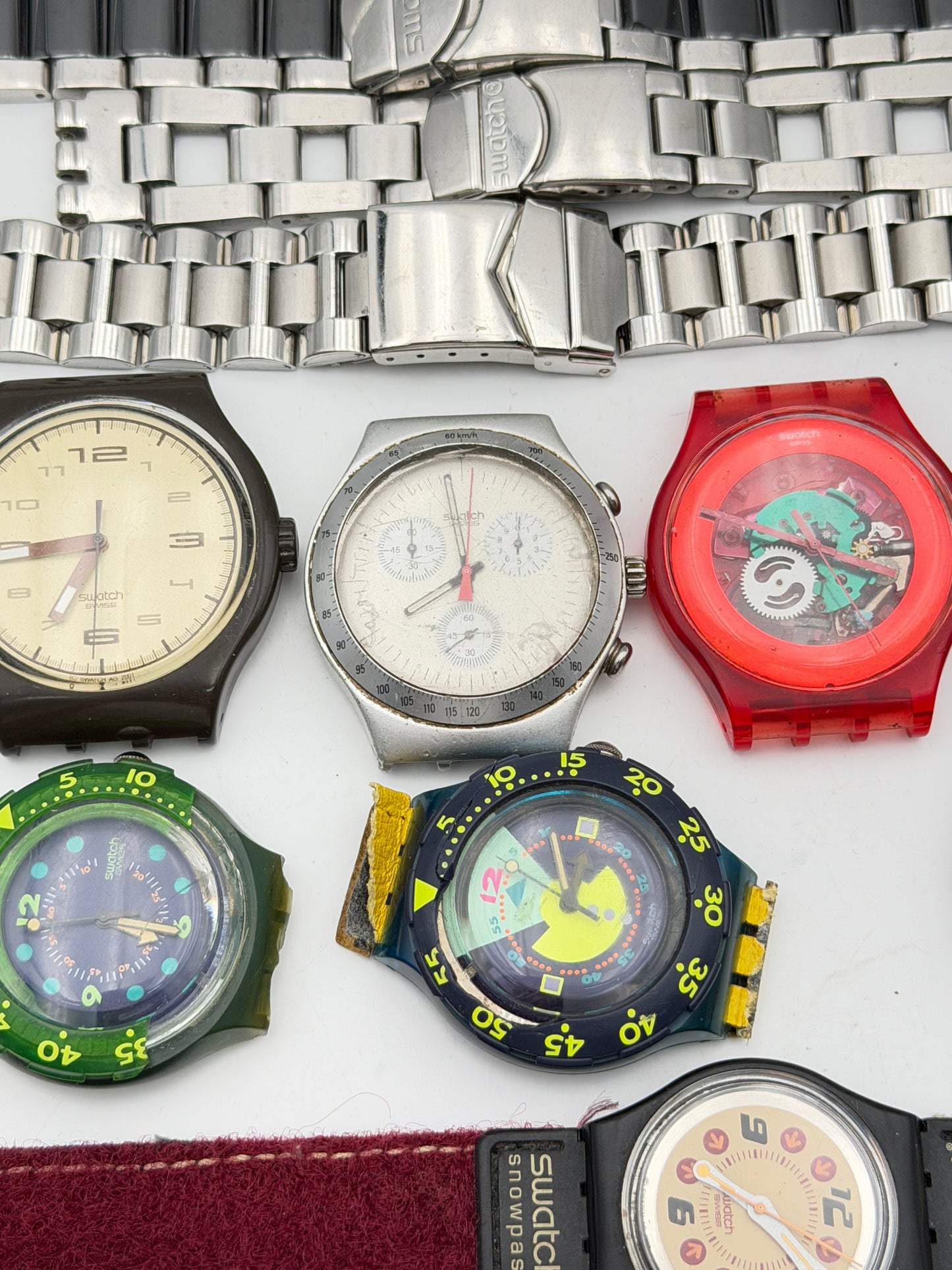 lotto swatch vintage swiss made lot