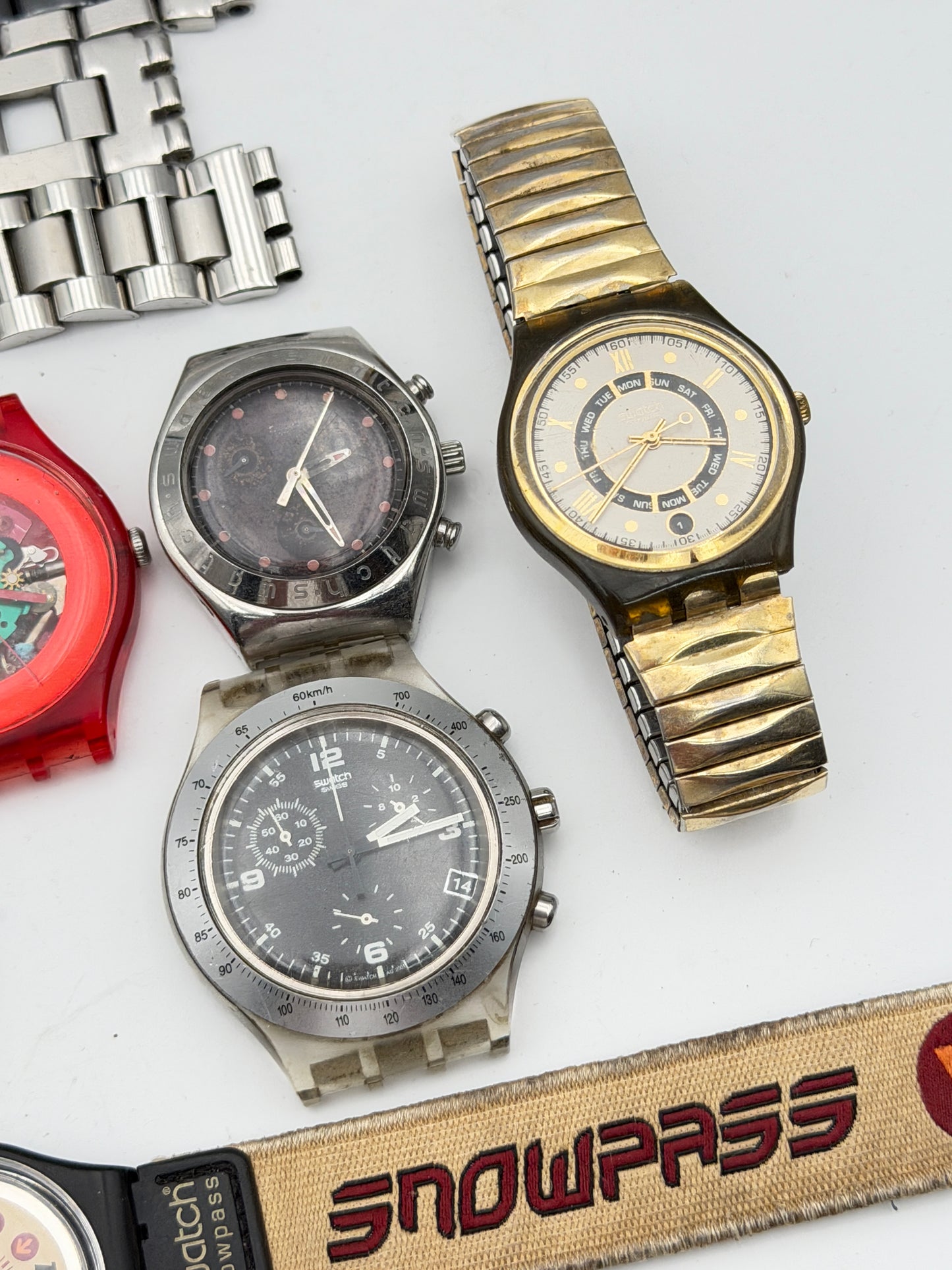 lotto swatch vintage swiss made lot