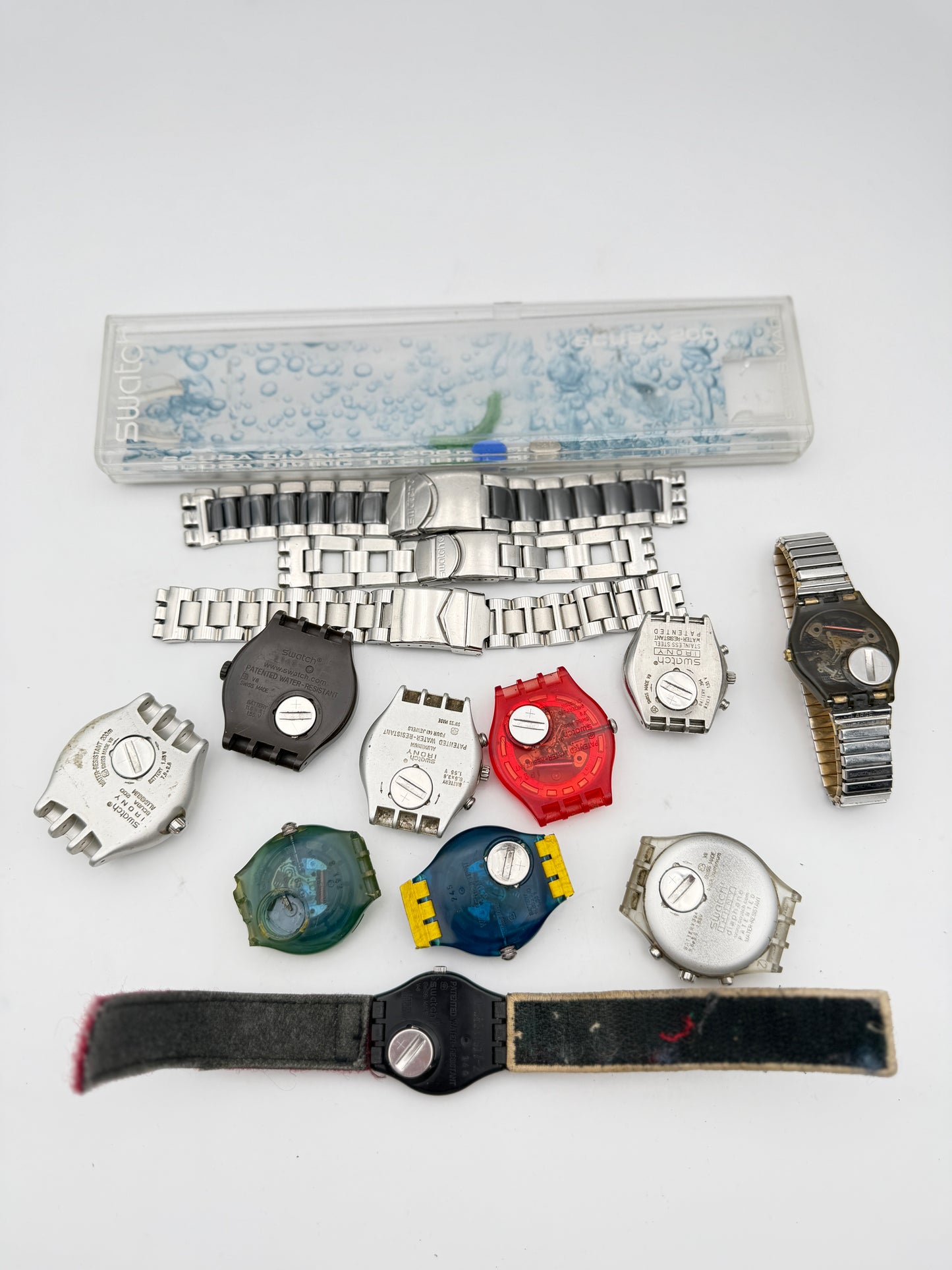 lotto swatch vintage swiss made lot
