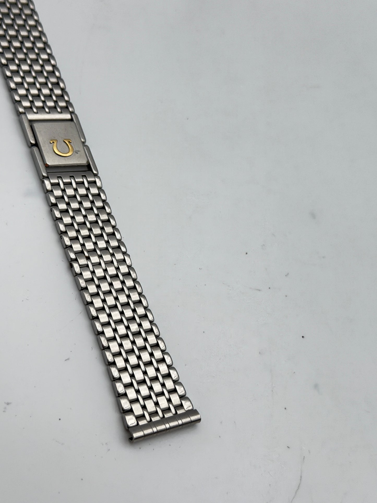 omega mesh 18mm cinturino strap rare vintage