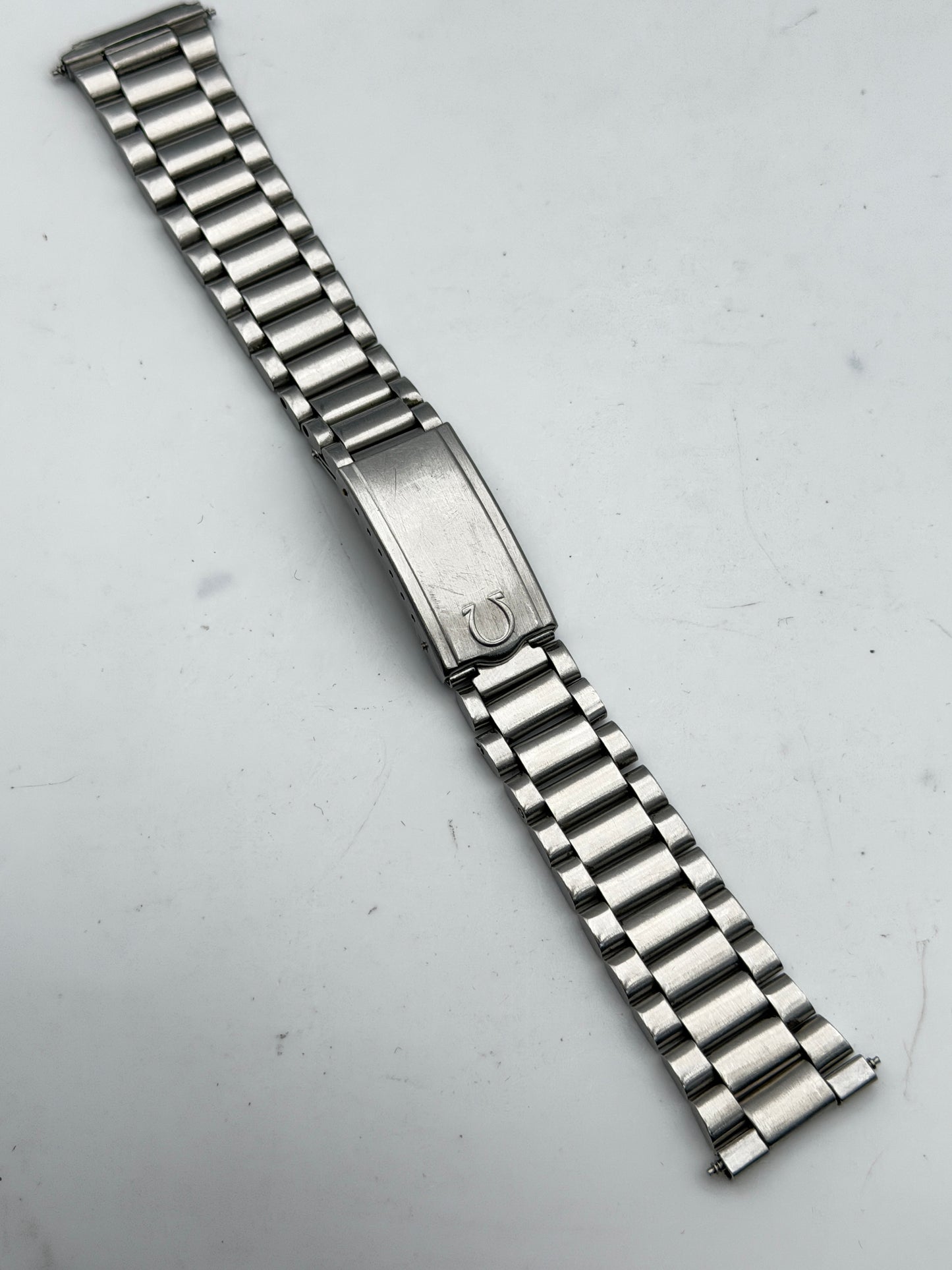 omega 1125-11 699 cinturino strap steel rare