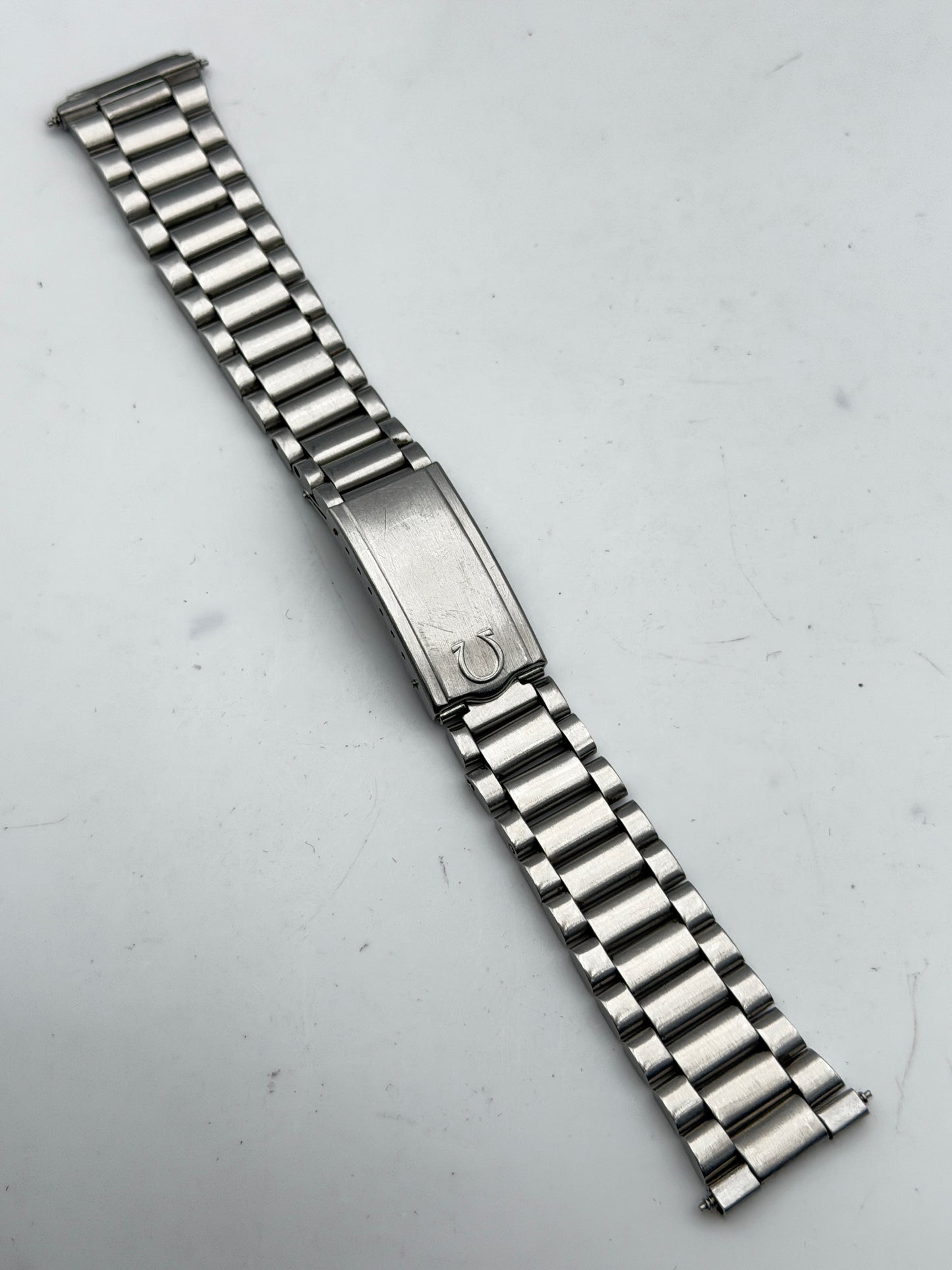 omega 1125-11 699 cinturino strap steel rare