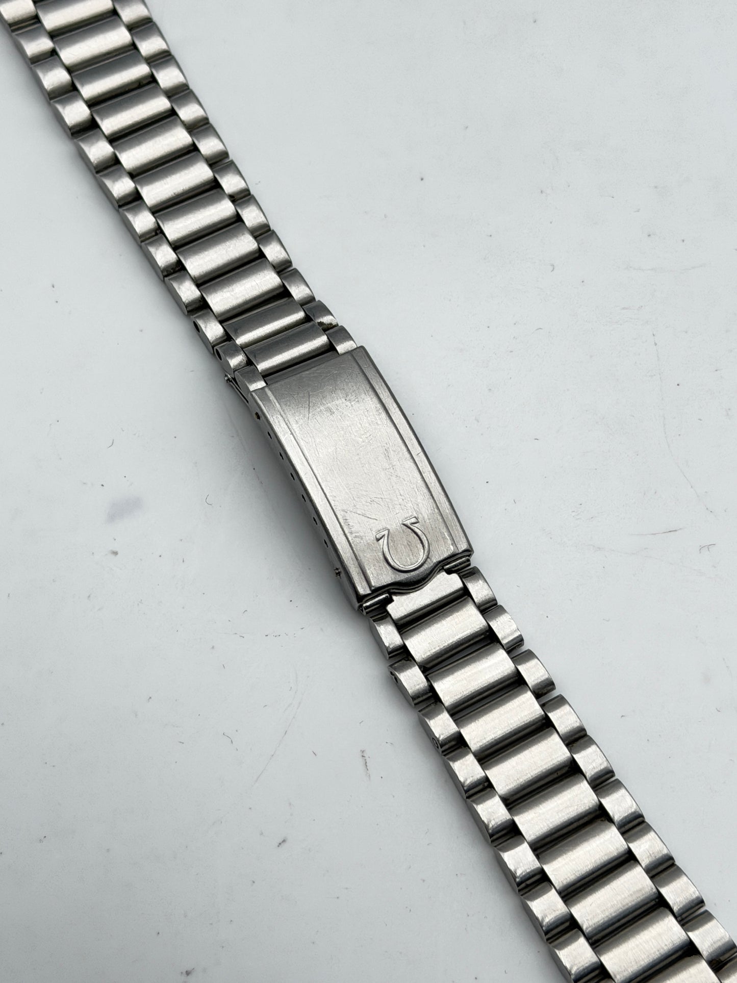 omega 1125-11 699 cinturino strap steel rare